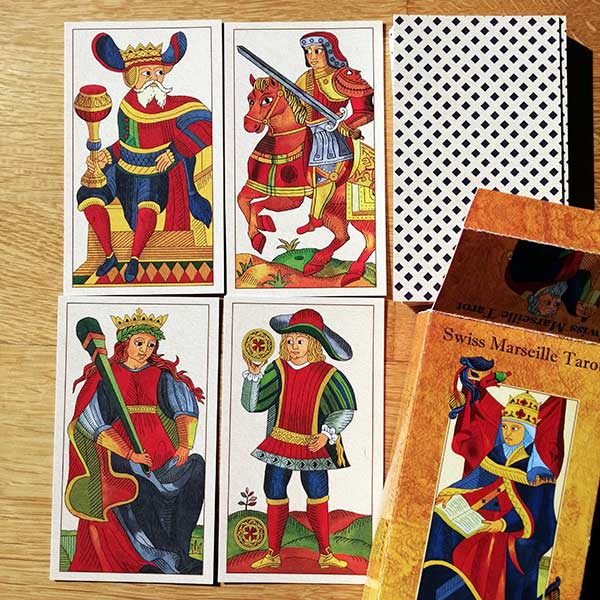 Arcanos MAyores del Swiss Marseille Tarot