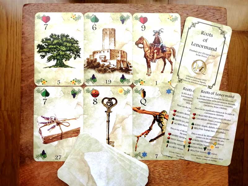 Pájaros, Trébol y Niño del Roots Of Lenormand