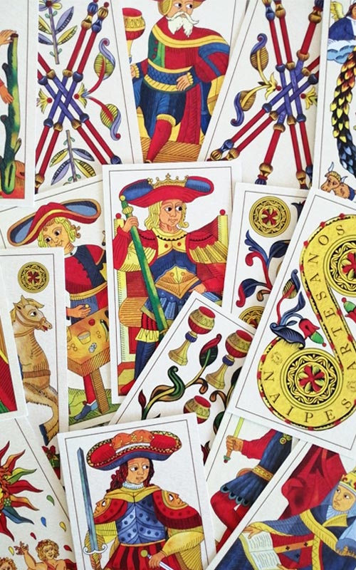 Cartas del Swiss Marseille Tarot