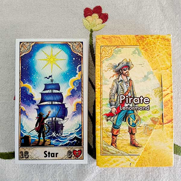 Pirate-Lenormand-de-Burgensis-Naipes-Artesanos Pirate-Lenormand-de-Burgensis-Naipes-Artesanos